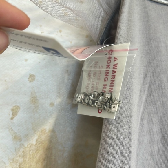 Ooh! La, La! Couture grey/silver Dress size 10 - Picture 4 of 5